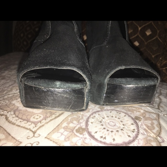 Steve Madden peep Toe Platform Wedge - Picture 3 of 5